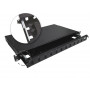 Alantec FOP-1U-12SCD-C-P teleskopinis šviesolaidinis komutacinis skydelis, 12x SC duplex / 12x LC quad, 19", 1U