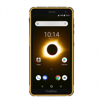 Išmanusis telefonas RugGear RG650 Dual, 5,5 colio, juodas ir geltonas