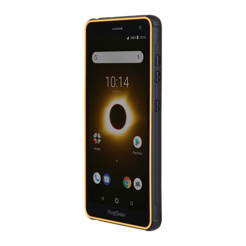 Išmanusis telefonas RugGear RG650 Dual, 5,5 colio, juodas ir geltonas