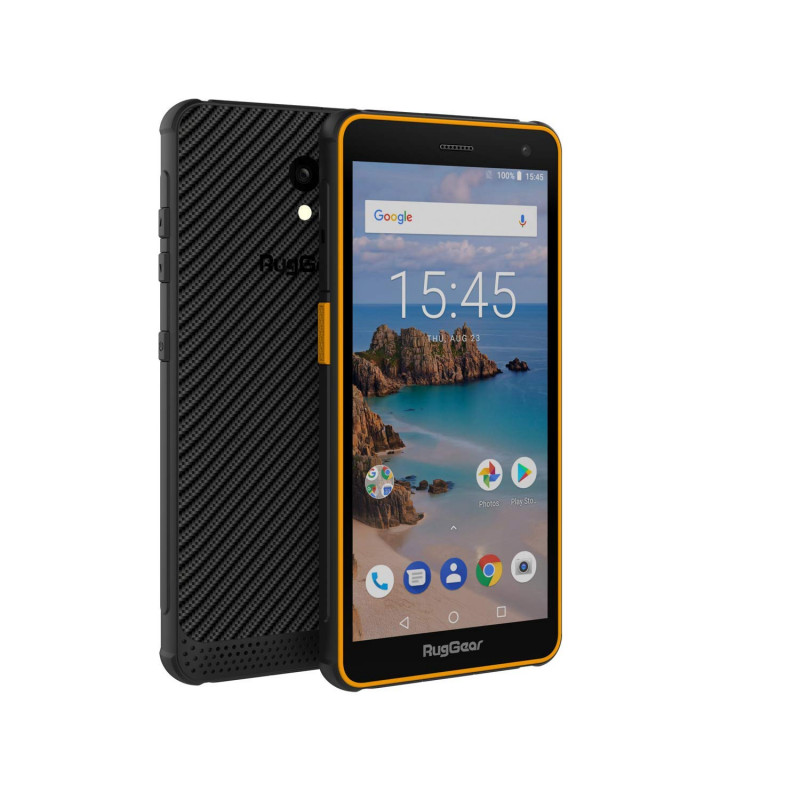 Išmanusis telefonas RugGear RG650 Dual, 5,5 colio, juodas ir geltonas