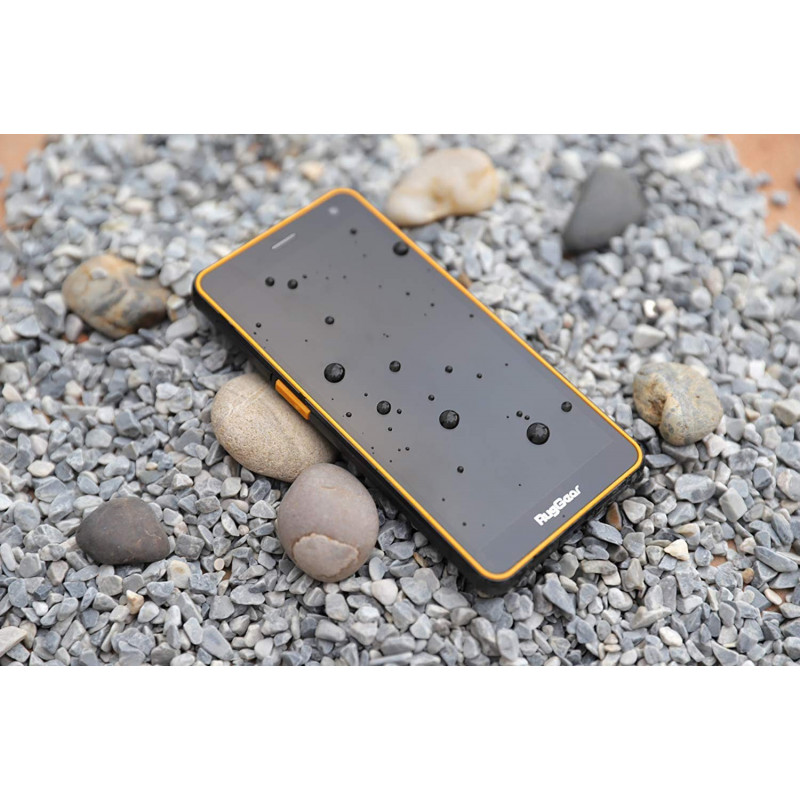 Išmanusis telefonas RugGear RG650 Dual, 5,5 colio, juodas ir geltonas