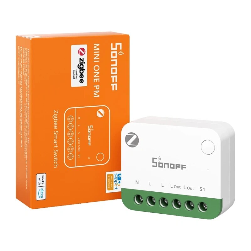 Išmanusis Zigbee jungiklis SONOFF MINI ONE PM MINI-ZB1GSP