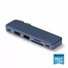 Satechi ST-HUSNB USB-C Snap Hub šakotuvas, indigo spalvos