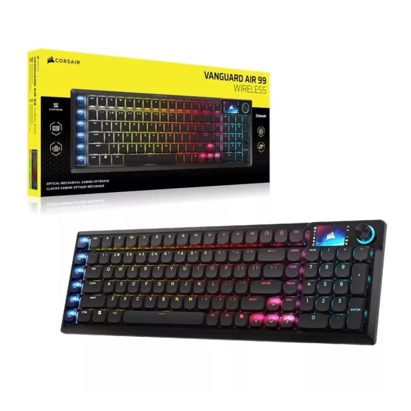 Corsair VANGUARD AIR 99 WL CH-91HA01B-NA klaviatūra žaidimams, juoda