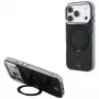 Mercedes Ring Stand Iconic Logo MagSafe telefono dėklas iPhone 18 Pro Max / 17 Pro Max, juodas