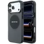 Mercedes AMG00131 telefono dėklas iPhone 18 Pro Max / 17 Pro Max, IML Transparent Bicolor Block, MagSafe, juodas
