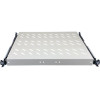 Alantec SA-PW-19-1U-370-4-S 19" 1U ištraukiama lentynėlė serverių spintai, gylis 370 mm, pilka