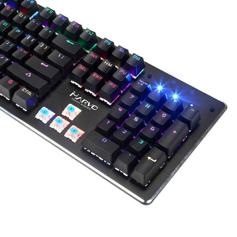 Marvo Arma 67 TNT Peach (KG935) mechaninė žaidimų klaviatūra su laidu