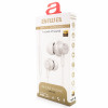 Aiwa ESTM-500W baltos ausinės į ausis su mikrofonu, laidinės, 3,5 mm lizdas