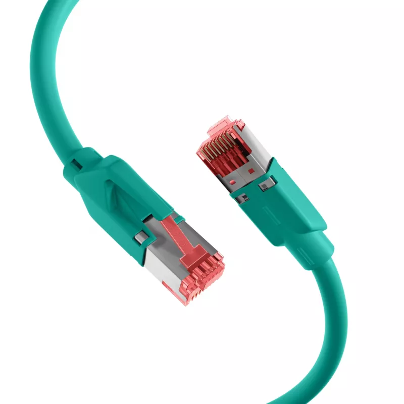 EFB Elektronik K8053.40 žalias RJ45 tinklo kabelis Cat.6A S/FTP LSZH, 40 m