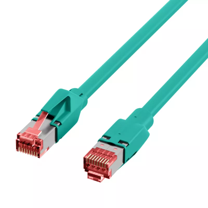 EFB Elektronik K8053.40 žalias RJ45 tinklo kabelis Cat.6A S/FTP LSZH, 40 m