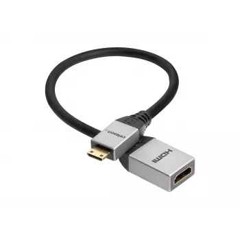 celexon Mini HDMI M/F adapteris su Ethernet palaikymu, 2.0a/b, 4K, Professional