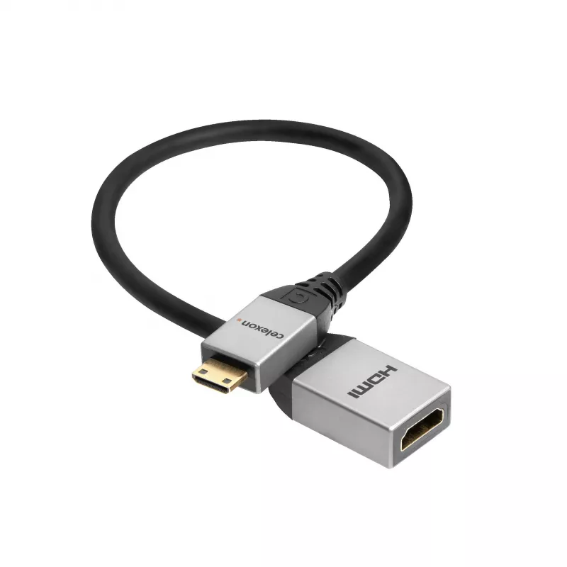celexon Mini HDMI M/F adapteris su Ethernet palaikymu, 2.0a/b, 4K, Professional