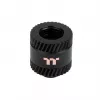 Thermaltake Pacific SF 20 mm ilginimo jungtis (lizdas–kištukas), matinė juoda, CL-W392-CU00MK-A