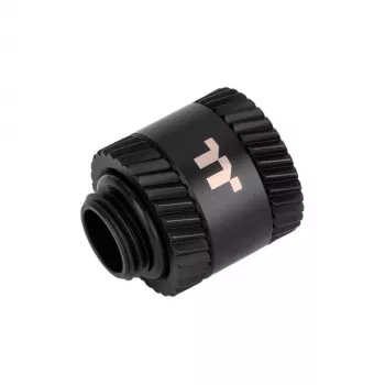 Thermaltake Pacific SF 20 mm ilginimo jungtis (lizdas–kištukas), matinė juoda, CL-W392-CU00MK-A