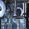 Thermaltake Pacific SF 20 mm ilginimo jungtis (lizdas–kištukas), matinė juoda, CL-W392-CU00MK-A