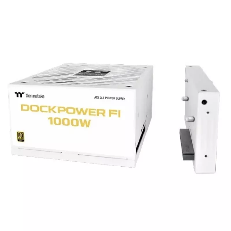 Maitinimo blokas Thermaltake Dockpower FI 1000W, 80 PLUS Gold, baltas