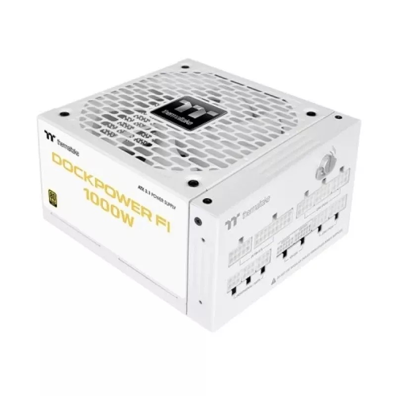 Maitinimo blokas Thermaltake Dockpower FI 1000W, 80 PLUS Gold, baltas