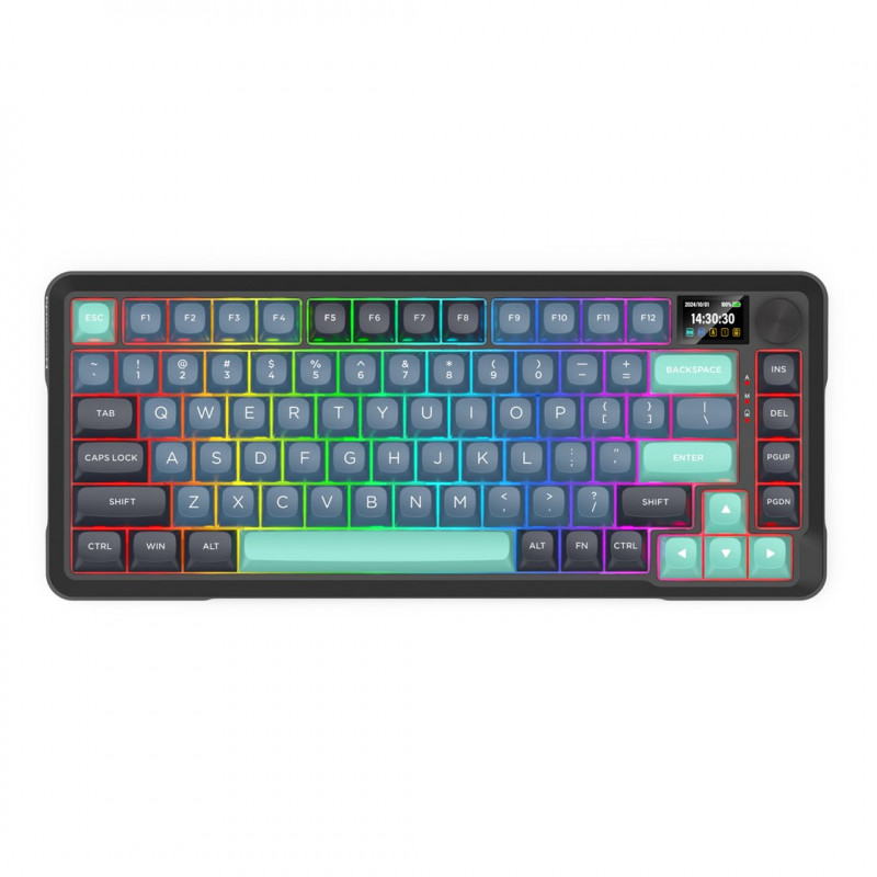Redragon K724GBG-RGB-PRO Behemoth klaviatūra žaidėjams, 75 %, RGB