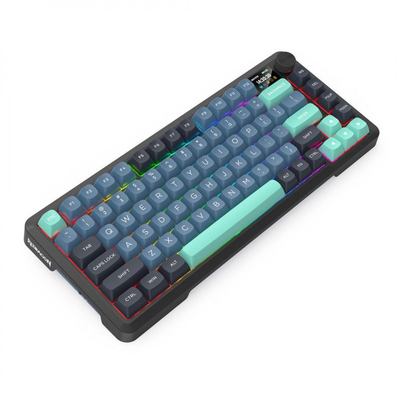 Redragon K724GBG-RGB-PRO Behemoth klaviatūra žaidėjams, 75 %, RGB
