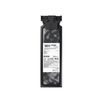 Epson UltraChrome DG2 T55BA C13T55BA00 balta rašalo kasetė, 250 ml