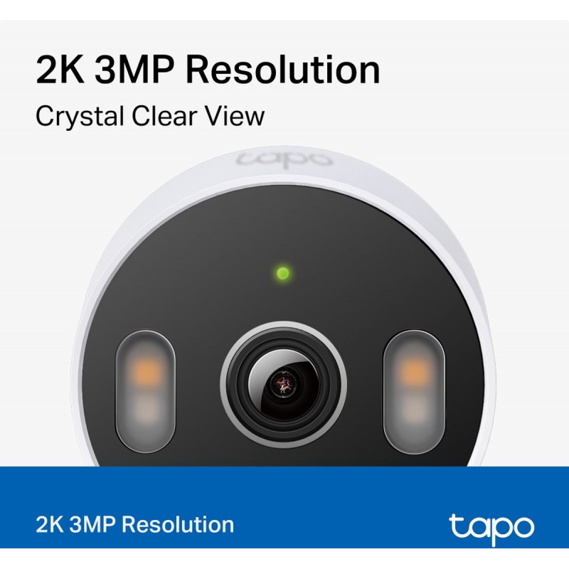 TP-Link Tapo C113 Wi-Fi stebėjimo kamera patalpoms ir lauko sąlygoms, 3 MP