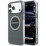 Mercedes AMG00120 AMG IML Transparent Bicolor Block MagSafe dėklas telefonui iPhone 18 Pro Max / 17 Pro Max, juodas/pilkas
