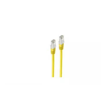 ShiverPeaks BASIC-S Cat5e SF/UTP (S-FTP) RJ-45 jungiamasis kabelis, 2 m, geltonos spalvos