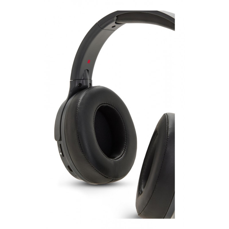 Aiwa HST-250BT belaidės ausinės su mikrofonu, pilkos, 3,5 mm, Bluetooth 5.0