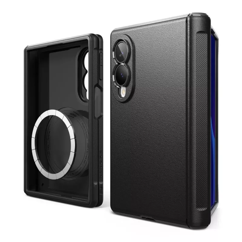 Ringke Onyx Flap Magnetic MagSafe telefono dėklas Galaxy Z Fold 8, juodas