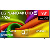 LG 98NU900B6LB 98 colių 4K Nano LED televizorius