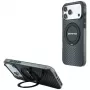 Mercedes AMG00126 AMG IML Double Layer Urban Line with Ring Stand MagSafe dėklas telefonui iPhone 18 Pro / 17 Pro, juodas