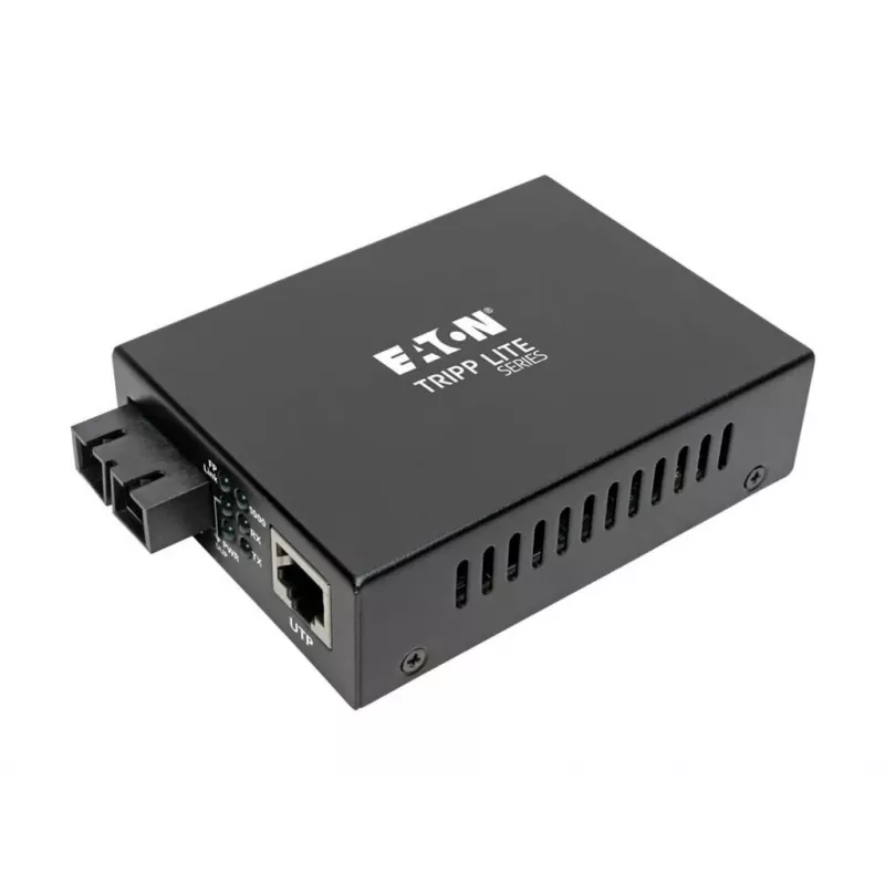 Tripp Lite N785-INT-SC-SM Gigabit vienmodžio šviesolaidžio ir Ethernet keitiklis, 10/100/1000, SC, 1310 nm, 20 km