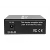 Tripp Lite N785-INT-SC-SM Gigabit vienmodžio šviesolaidžio ir Ethernet keitiklis, 10/100/1000, SC, 1310 nm, 20 km