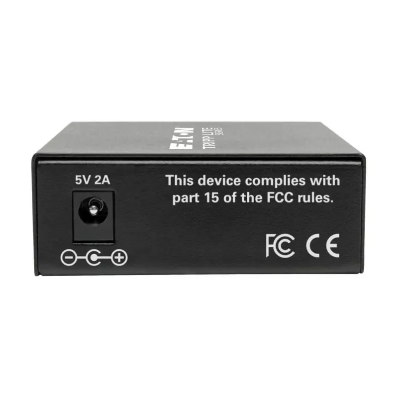Tripp Lite N785-INT-SC-SM Gigabit vienmodžio šviesolaidžio ir Ethernet keitiklis, 10/100/1000, SC, 1310 nm, 20 km