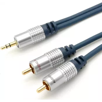 Home Cinema 30832-10MHQ garso kabelis su Jack adapteriu, 10 m