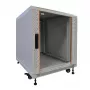 IT-BUDGET 19 colių tinklo spinta SRK, 12 U, 600x600 mm, šviesiai pilkos spalvos, surinkta, 99ITB19SRK1266GGNM