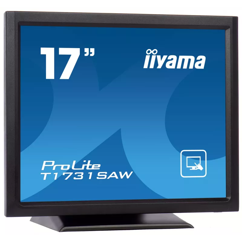 iiyama ProLite T1731SAW-B1 liečiamasis monitorius, 43,2 cm (17 colių), 1280x1024, juodas