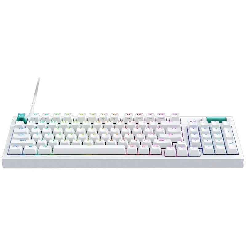 Logitech G316 X 75 laidinė mechaninė žaidimų klaviatūra, taktilinė, balta, US International
