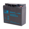 MPL Power Elektro MW Power MW 20-12 švino rūgšties AGM akumuliatorius UPS, be priežiūros, 12 V 20 Ah, juodas