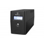 Alantec AP-BK800-02 nepertraukiamo maitinimo šaltinis (UPS) 800VA/480W, Tower, LCD, 2× CEE 7/3, USB, VRLA 1×9Ah