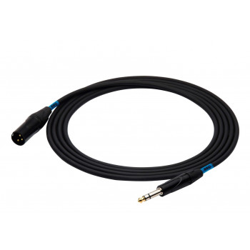 SSQ JSXM10 SS-1462 garso laidas, Jack stereo - XLR 3 kontaktų kištukas, 10 m, juodas