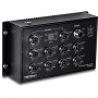 TRENDnet TI-XPG102 pramoninis tinklo komutatorius, EN50155, M12, Gigabit PoE+, 10 prievadų, geležinkeliui