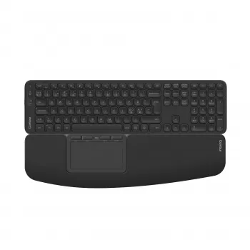 Contour Design CDTP1050BALPN1050 belaidė pilno dydžio klaviatūra (100 %), RF, žirklinis mechanizmas, QWERTY, juoda
