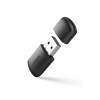 Ugreen išorinis dviejų juostų USB tinklo adapteris, WiFi 11ac AC650, juodos spalvos (CM448)