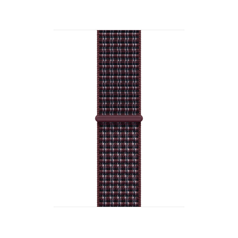 Apple Sport Loop dirželis išmaniajam laikrodžiui 40 mm, bordo languotas, MK7R4ZM/A
