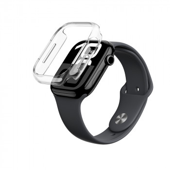 AmazingThing Minimal Case dėklas Apple Watch 46 mm laikrodžiui, skaidrus