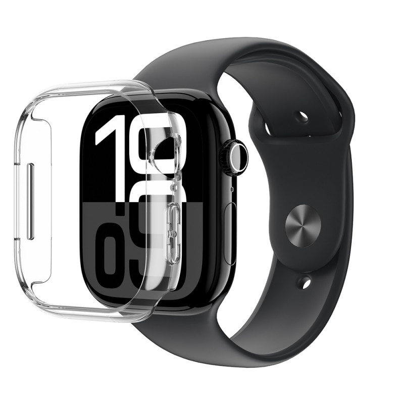AmazingThing Minimal Case dėklas Apple Watch 46 mm laikrodžiui, skaidrus