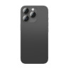 AmazingThing AR Aluminum 3 Lens Glass kameros objektyvų apsauga su rėmeliu iPhone 16 Pro / 16 Pro Max telefonams, juoda