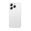 AmazingThing AR Aluminum 3 Lens Glass kameros objektyvų apsauga su rėmeliu iPhone 16 Pro / 16 Pro Max telefonams, sidabrinė